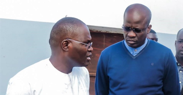 Banda Diop et son désormais ex leader Banda Diop et son désormais ex leader