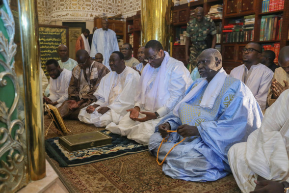 Ces images exclusives du séjour du candidat Macky Sall à Touba