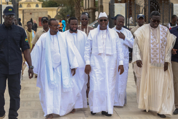 Ces images exclusives du séjour du candidat Macky Sall à Touba