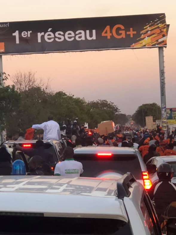 Le candidat Idrissa Seck réussi le pari de la mobilisation à Thiès Le candidat Idrissa Seck réussi le pari de la mobilisation à Thiès