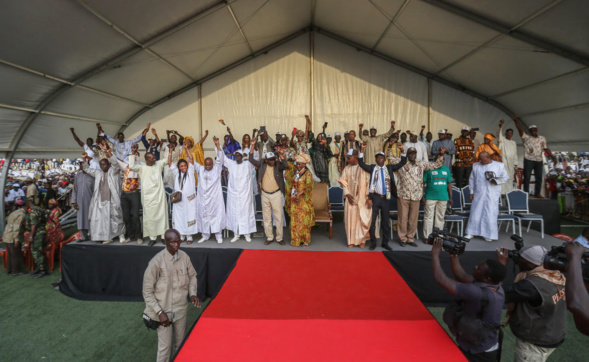 Macky Sall : «Nous ferons de Tambacounda un hub ferroviaire» Macky Sall : «Nous ferons de Tambacounda un hub ferroviaire»