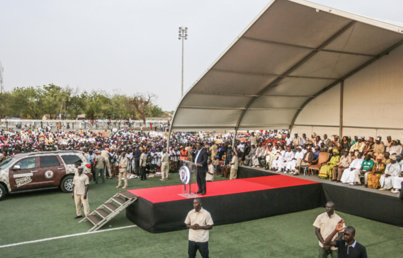 Macky Sall : «Nous ferons de Tambacounda un hub ferroviaire» Macky Sall : «Nous ferons de Tambacounda un hub ferroviaire»