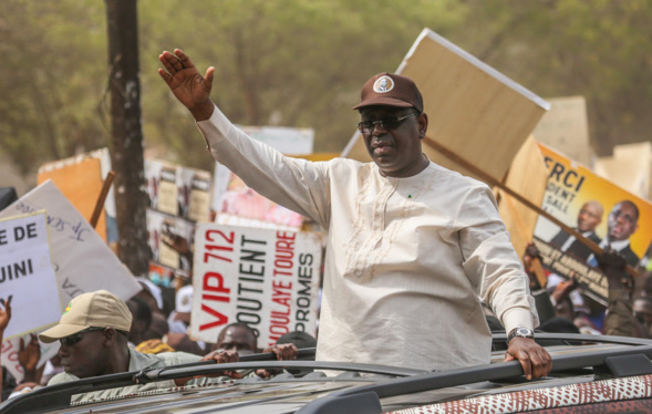 ​Arrivée à Sedhiou : Macky Sall triomphal dans le Pakao