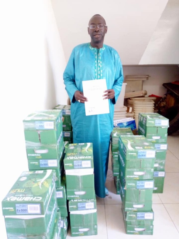 As Babacar Gueye, le mandataire de Rewmi. As Babacar Gueye, le mandataire de Rewmi.