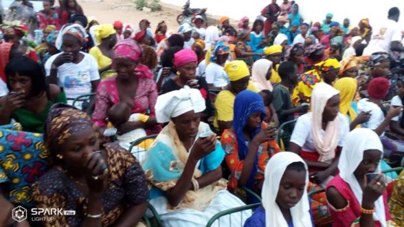 Fallou Ndiaye mobilise pour Macky (Images)