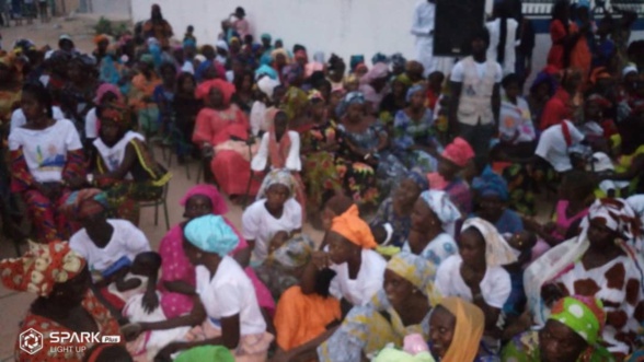 Fallou Ndiaye mobilise pour Macky (Images)