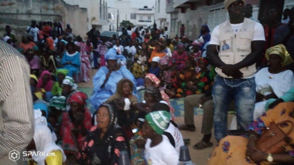 Fallou Ndiaye mobilise pour Macky (Images)