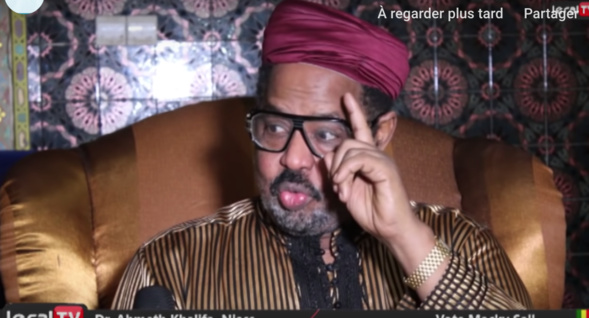 Ahmed Khalifa Niasse: " Wade a béni mon soutien pour Macky Sall"