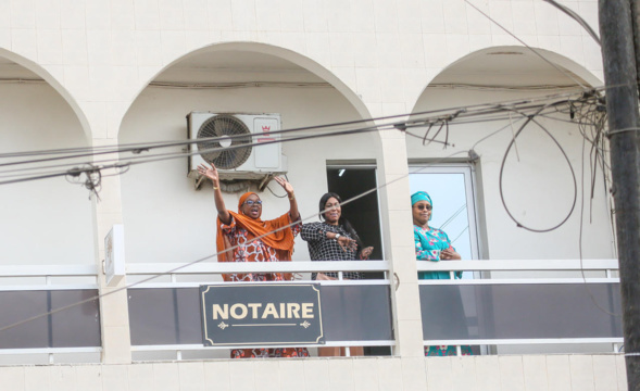 Macky Sall à Guédiawaye : «Vous démontrez qu’il n’y aura pas combat dimanche» Macky Sall à Guédiawaye : «Vous démontrez qu’il n’y aura pas combat dimanche»