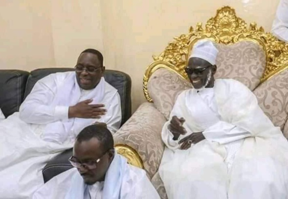 Entretien téléphonique : Le Khalife général des Mourides félicite le président Macky Sall et lui renouvelle « sa confiance » et « son affection »