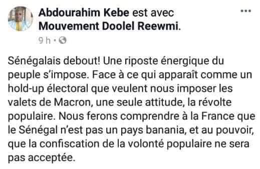 Les véritables raisons de l'arrestation du Colonel Abdourahmane Kébé, proche d'Idrissa Seck Les véritables raisons de l'arrestation du Colonel Abdourahmane Kébé, proche d'Idrissa Seck
