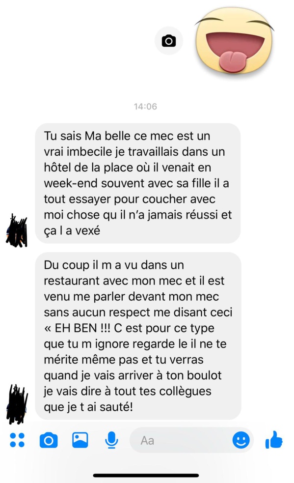 Les graves révélations de Thiouthe Diop :" Dj Edouardo m'harcèle depuis plus de 10 ans (...) Il me dit :"j'ai un gros sexe, je ne vais pas te faire mal (...)" Les graves révélations de Thiouthe Diop :" Dj Edouardo m'harcèle depuis plus de 10 ans (...) Il me dit :"j'ai un gros sexe, je ne vais pas te faire mal (...)"