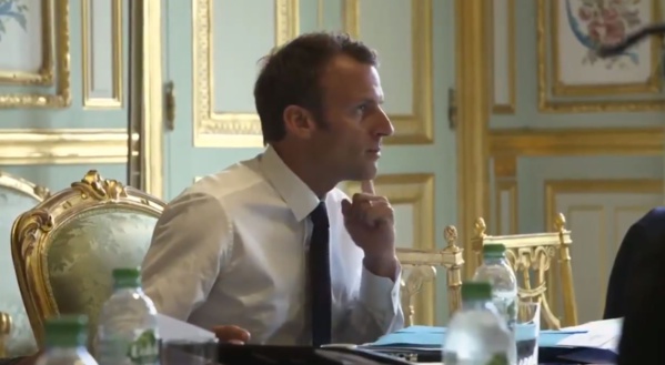 La réaction du Pr Macron après les évènements sur les Champs-Élysées