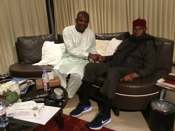 Les ex detenus Karimiste reçu par Me Wade Les ex detenus Karimiste reçu par Me Wade