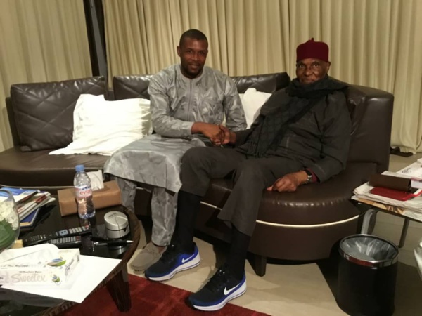 Les ex detenus Karimiste reçu par Me Wade Les ex detenus Karimiste reçu par Me Wade