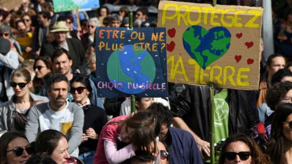 Le changement climatique est un sujet qui mobilise la jeunesse, comme ici vendredi 16 mars à Bordeaux Le changement climatique est un sujet qui mobilise la jeunesse, comme ici vendredi 16 mars à Bordeaux