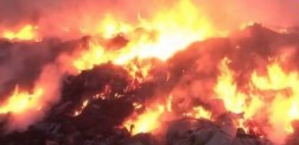 Tambacounda : Dégâts à gogo dans l'incendie du marché central