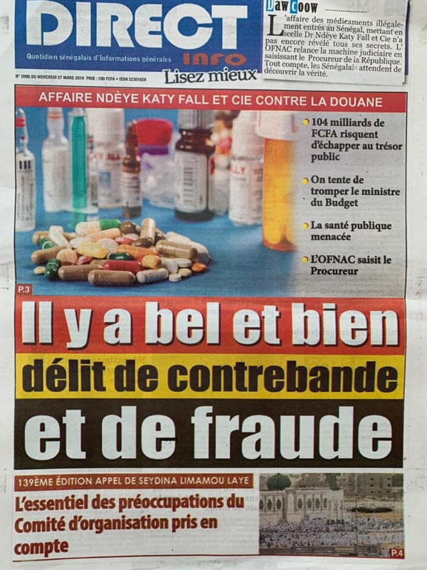 UNE DES QUOTIDIENS UNE DES QUOTIDIENS