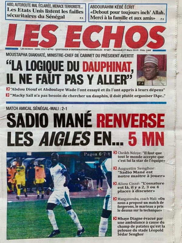 UNE DES QUOTIDIENS