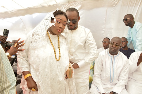 Les images du baptême de bébé Mame Diarra , fille de l'expert fiscal Bass Diop