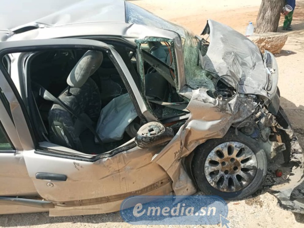 Violent accident à Saint-Louis, les effroyables images du choc 