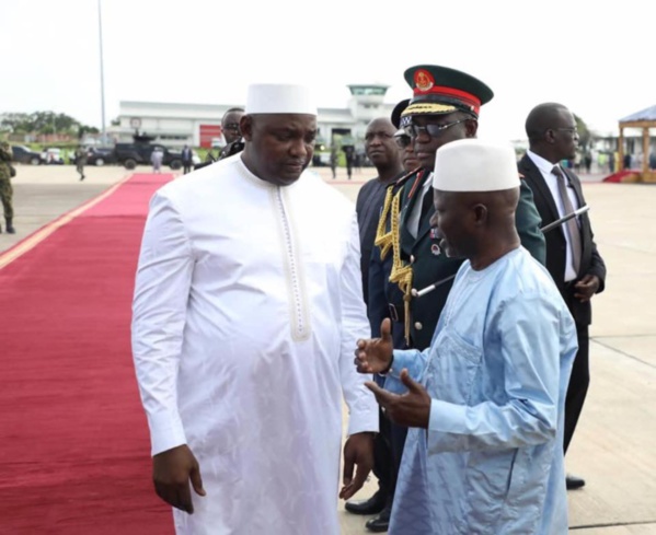 Divorce avec son Vice Président : Barrow donne les raisons du limogeage d’Ousainou Darboe Divorce avec son Vice Président : Barrow donne les raisons du limogeage d’Ousainou Darboe