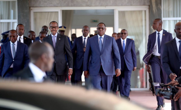 Ces images exclusives des chefs d'Etat hôtes du Pr Macky Sall