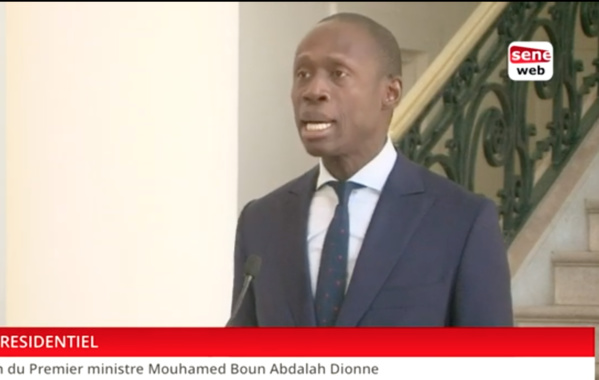 Le message de Macky Sall suite à la démission du Gouvernement Le message de Macky Sall suite à la démission du Gouvernement