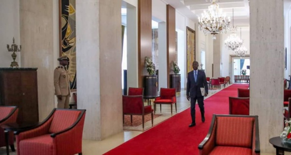 Le Pr Macky Sall et son Premier ministre au Palais Présidentiel Le Pr Macky Sall et son Premier ministre au Palais Présidentiel