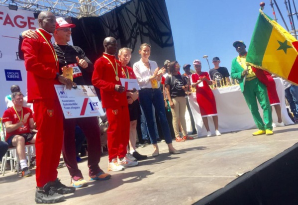 Chrono 2 h 31’20" sur 42 km : Christian Manga, "premier sénégalais" au marathon Eiffage DAKAR 2019