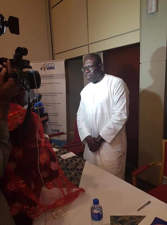 Voici le nouveau Président de la Chambre de Commerce de la Gambie, Idrissa Mass Diop!