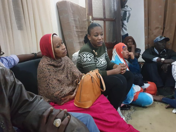 Awa Ndiaye endeuillée... Awa Ndiaye endeuillée...