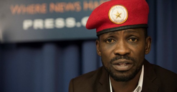 L'opposant ougandais Bobi Wine arrêté par la police L'opposant ougandais Bobi Wine arrêté par la police