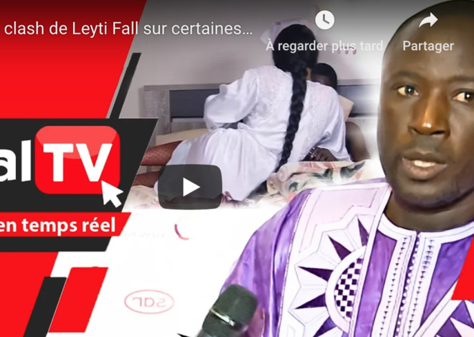 Gros clash de Leyti Fall sur certaines séries télévisées: "Gni di fonanté, di saga..."