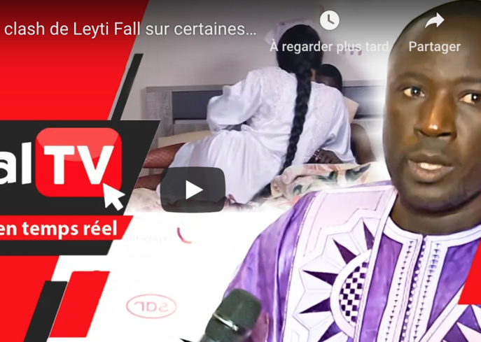 Gros clash de Leyti Fall sur certaines séries télévisées: "Gni di fonanté, di saga..." Gros clash de Leyti Fall sur certaines séries télévisées: "Gni di fonanté, di saga..."