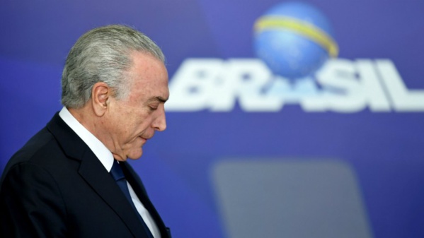 Brésil : la justice ordonne la réincarcération de l’ex-président Michel Temer