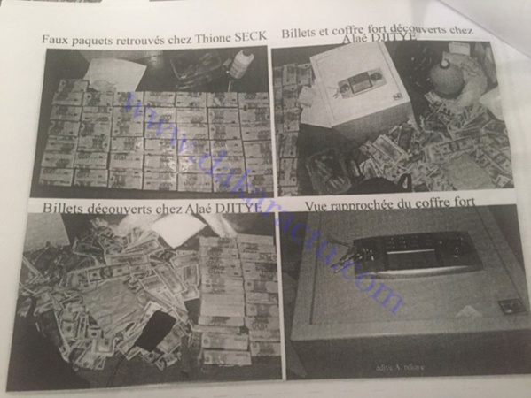 Thione Seck : « Quand les gendarmes sont arrivés, j'ai eu peur et je me suis assis sur le sac de (faux) billets » Thione Seck : « Quand les gendarmes sont arrivés, j'ai eu peur et je me suis assis sur le sac de (faux) billets »
