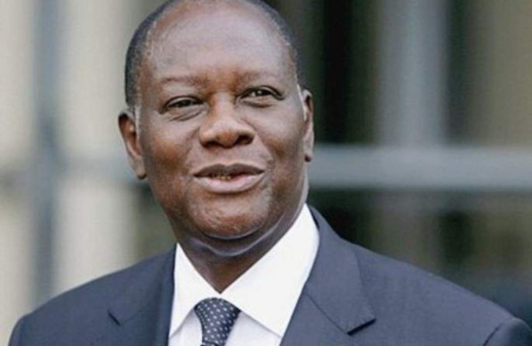 LOUGA : ALASSANE OUATTARA À L’INHUMATION DE SON AMI EL HADJ DIBRIL SAKHO