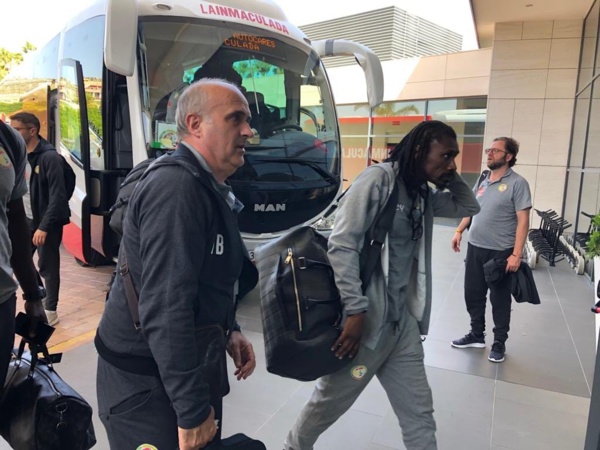 CAN 2019: Les Lions sont bien arrivés en Espagne (Photos)