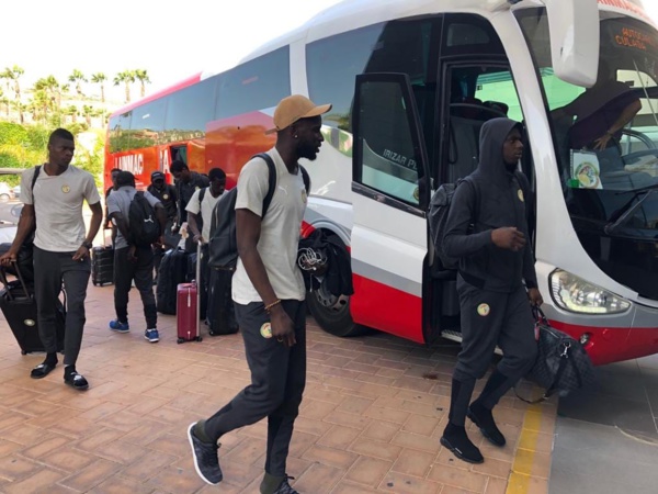 CAN 2019: Les Lions sont bien arrivés en Espagne (Photos)