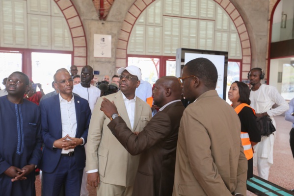  TER- La réaction du PR Macky SALL après sa visite de chantier