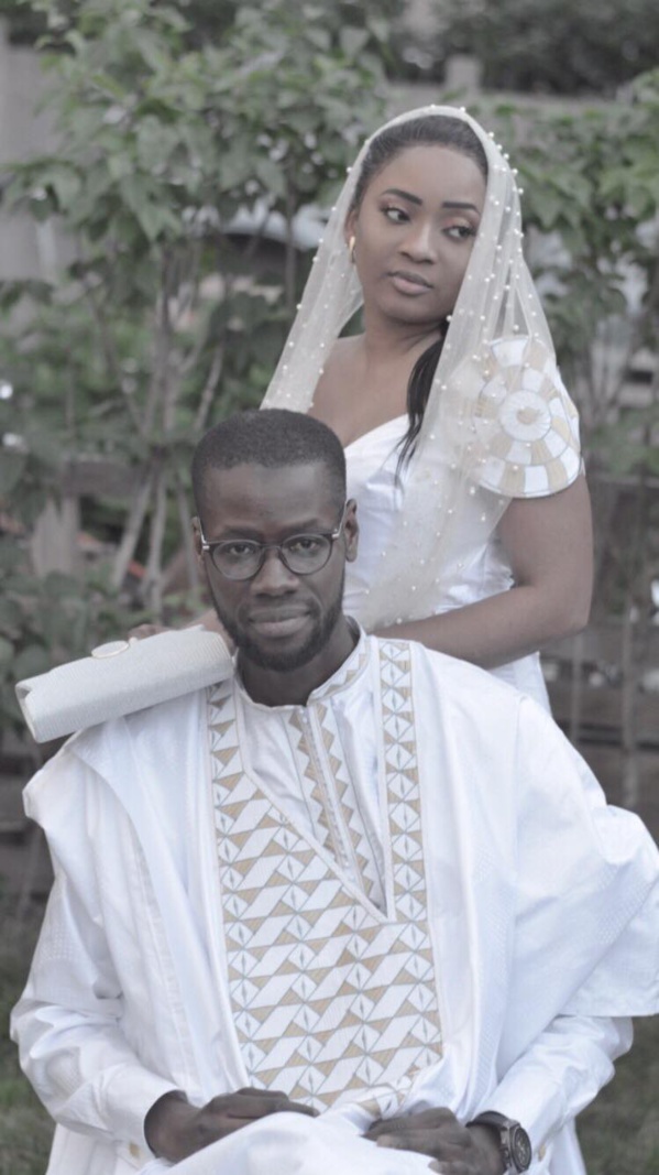 Le petit fils du khalif de Thienaba Ibrahima Ndiaye s'est marié avec la fille de l'ex ministre Nafy Ngom