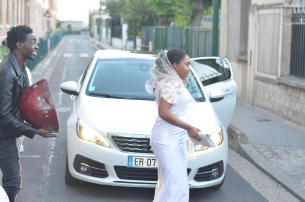 Le petit fils du khalif de Thienaba Ibrahima Ndiaye s'est marié avec la fille de l'ex ministre Nafy Ngom