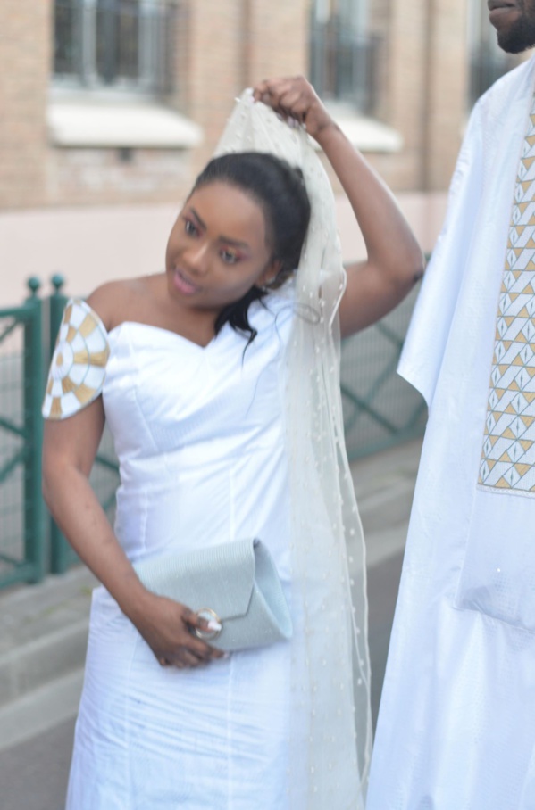 Le petit fils du khalif de Thienaba Ibrahima Ndiaye s'est marié avec la fille de l'ex ministre Nafy Ngom