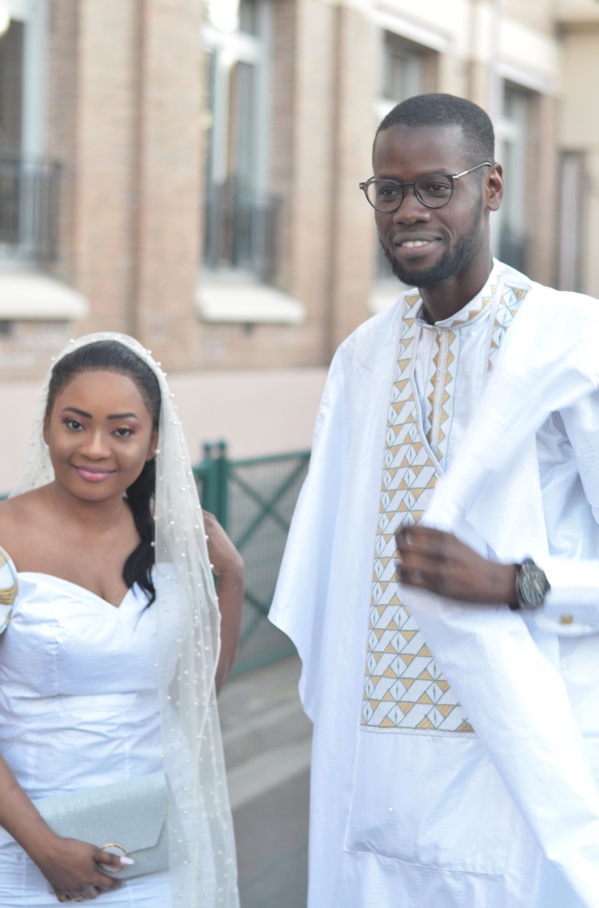 Le petit fils du khalif de Thienaba Ibrahima Ndiaye s'est marié avec la fille de l'ex ministre Nafy Ngom