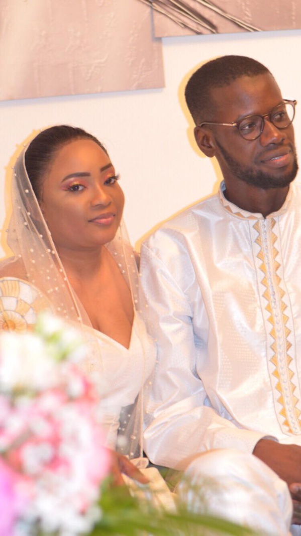 Le petit fils du khalif de Thienaba Ibrahima Ndiaye s'est marié avec la fille de l'ex ministre Nafy Ngom