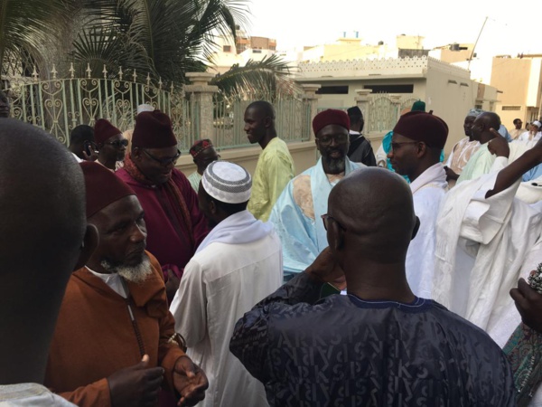 Le petit fils du khalif de Thienaba Ibrahima Ndiaye s'est marié avec la fille de l'ex ministre Nafy Ngom