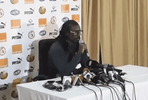 Sénégal : sous tension, Aliou Cissé sort les griffes Sénégal : sous tension, Aliou Cissé sort les griffes