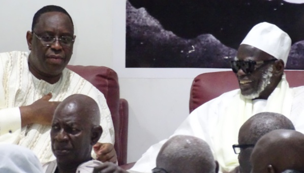 TOUBA / LE PRÉSIDENT MACKY SALL AU KHALIFE : « Je sais combien vous m'avez soutenu... J'en ai la pleine conscience... J'ai gagné et il n'y a eu ni bruit ni contestation. »