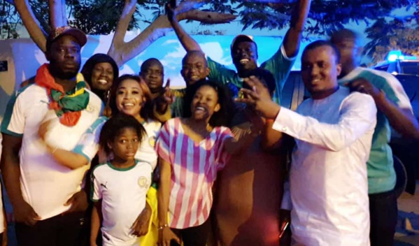 Le Sénégal festoie après la victoire méritée des Lions Le Sénégal festoie après la victoire méritée des Lions
